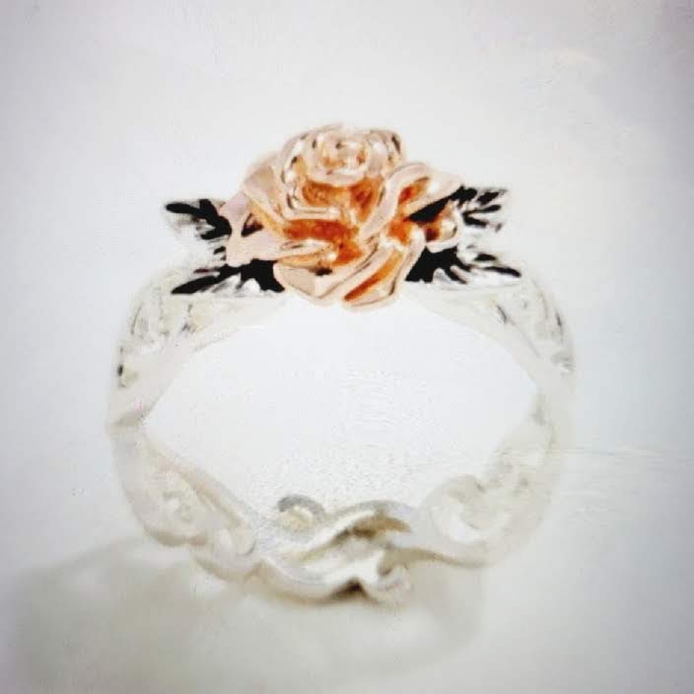 Luxury  RingOpen Art Vintage Ring Size 6